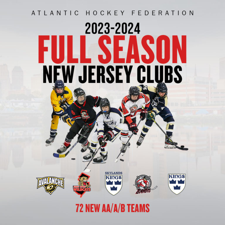 AHF Announces Full Season New Jersey Clubs for 20232024 Season