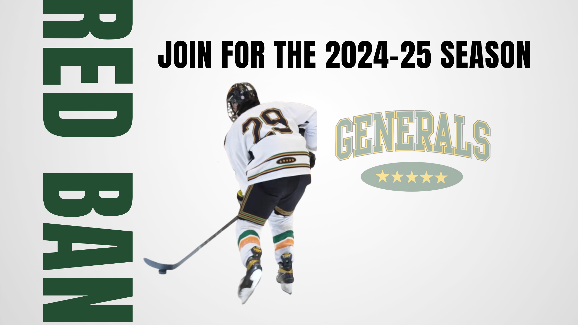 Red Bank Generals Join the AHF for the 202425 Season Atlantic Hockey